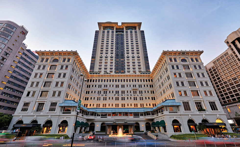 The peninsula hotel in Hong Kong exterior