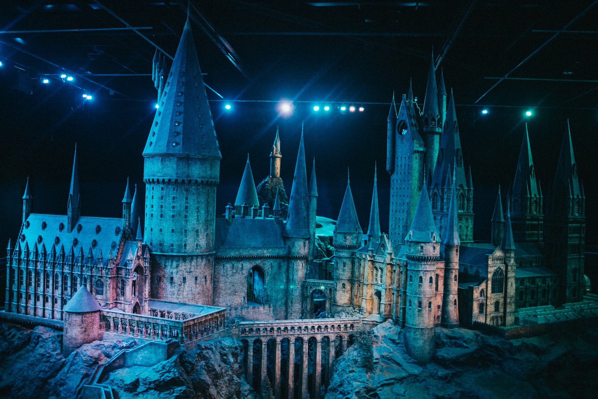 Model of Hogwarts from Harry Potter Studios