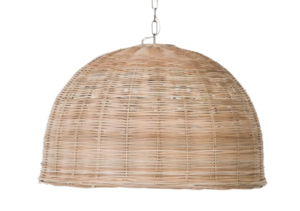 Wicker light pendant